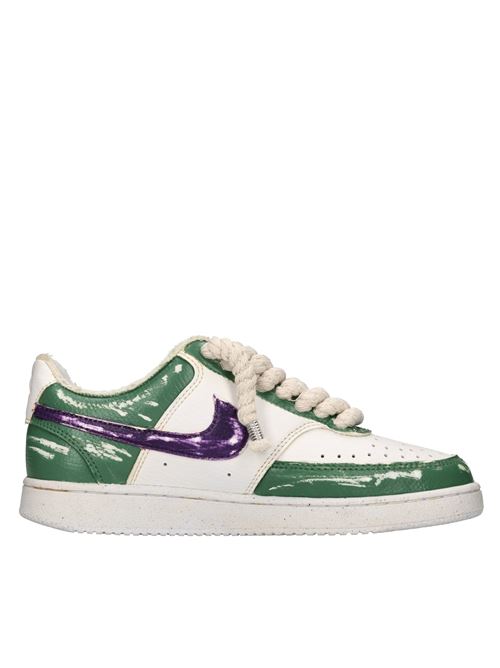 Sneakers in ecopelle NIKE SEDDYS | NISE2352519BIANCO-VERDE-VIOLA